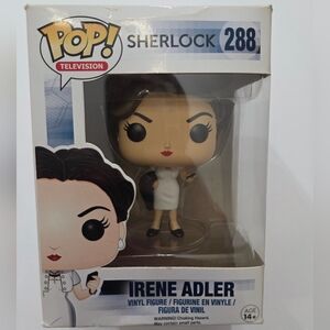 Funko Pop Sherlock Irene Adler in White and Black #288
